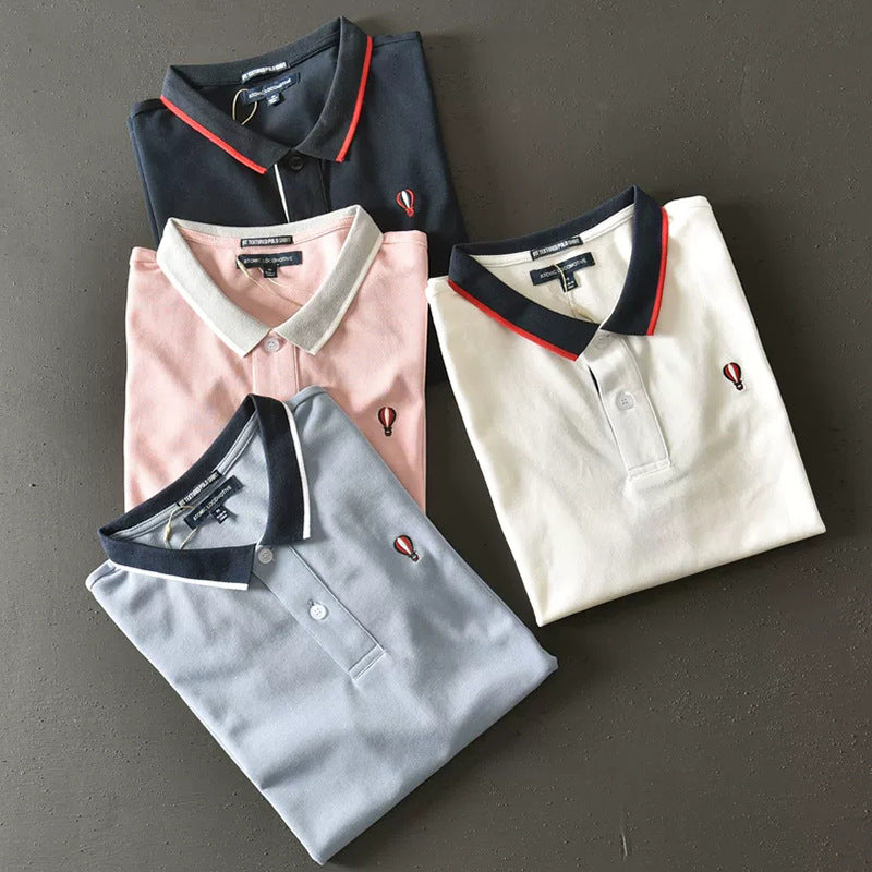 AI Little Balloon Jacquard Polo Shirt