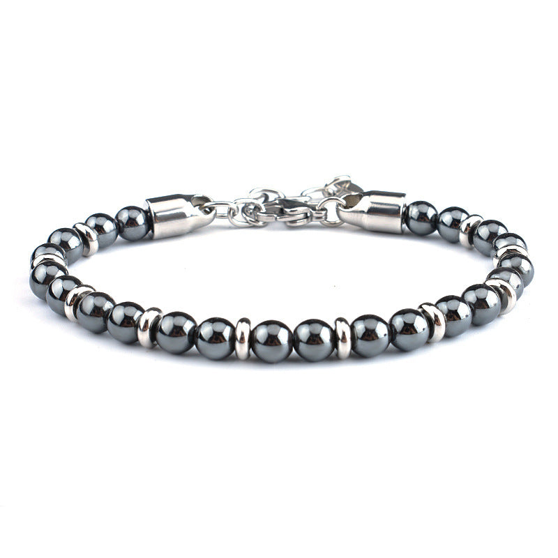 Chictango Map Beads Metal Spacers Bracelets