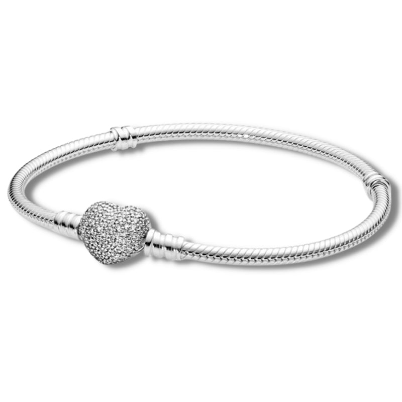 925 Silver Snake Bone Bracelet