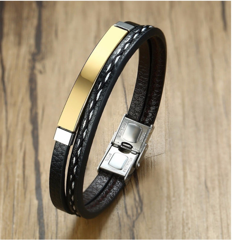 Minimalist Stainless Steel Bracelet