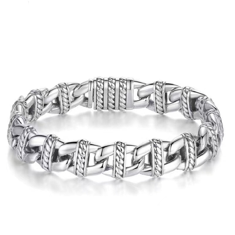 S925 Men's Cool Punk Bracelet