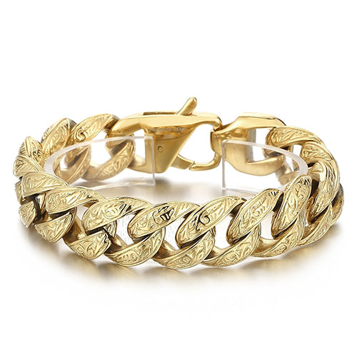 925 Silver Interlocking Motif Bracelet