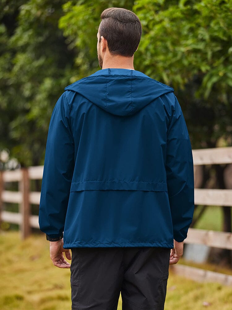 Packable Classic Cycling Outdoor Waterproof Raincoat (US Only)