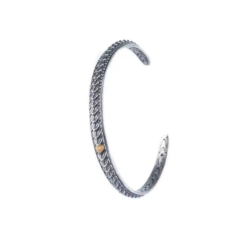 Dragon Armor Open Adjustable Bracelet