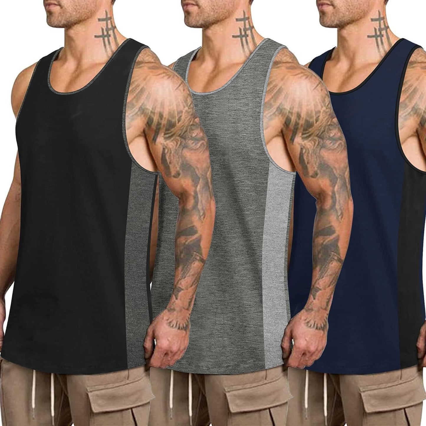 3 Pack Workout Tank Top (US Only)