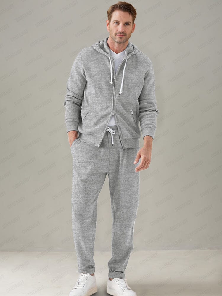 Athleisure Hooded 2-Piece Set