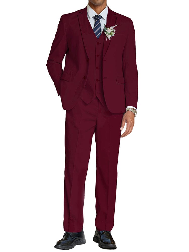 3-Piece Cotton Linen Suit Set (US Only)