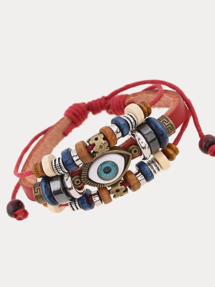 Bohemian Mystical Eye Beaded Bracelet