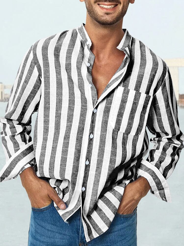 Striped Casual Shirt