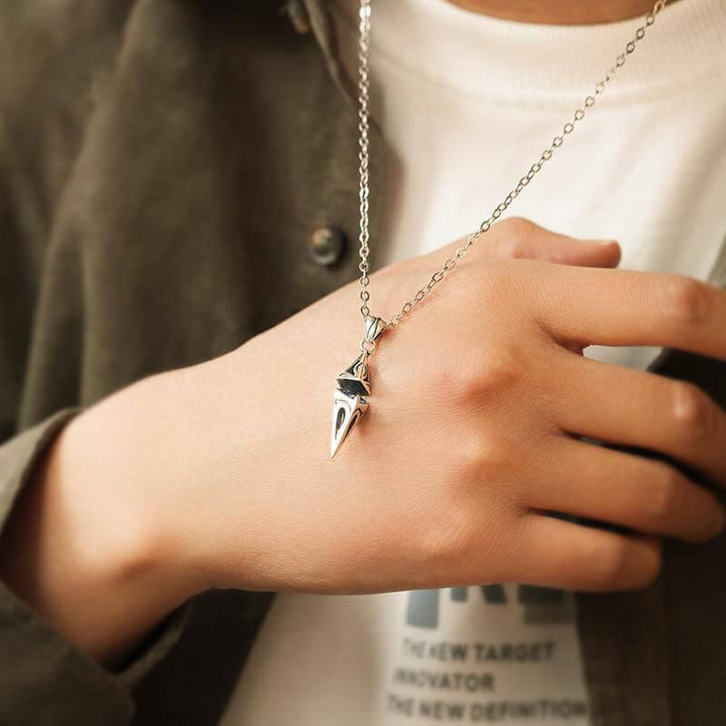 Personalized Retro Star Magic Stone Pendant Necklace