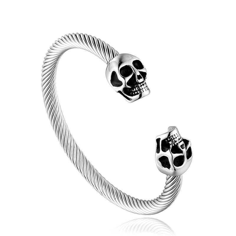 925 Silver Simple And Versatile Skeleton Bracelet