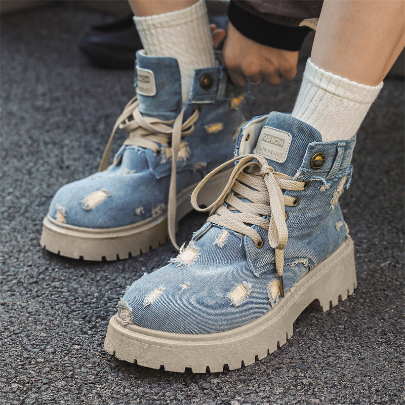 Chictango Retro Denim Sneakers