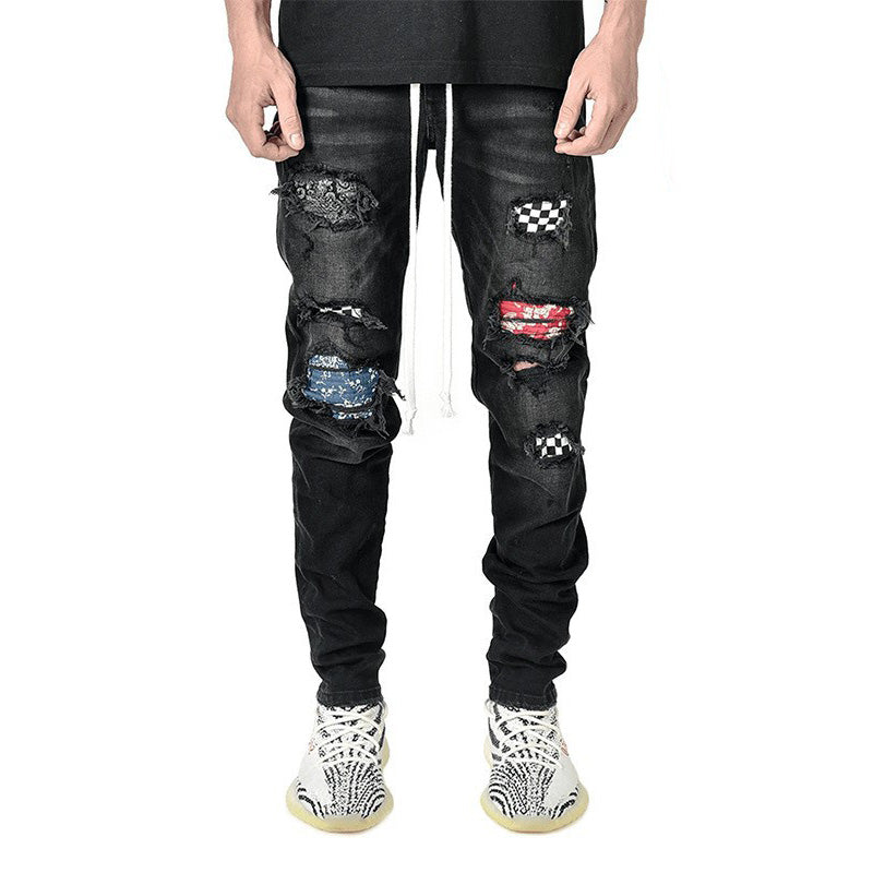 Chictango Patch Ripped Jeans