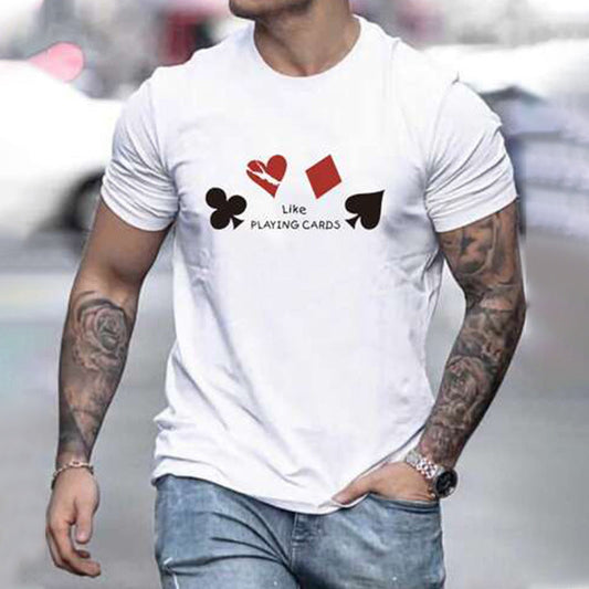 Poker Cards Print Tee