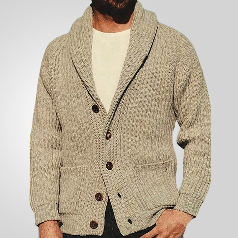 Chictango Lapel Knit Cardigan