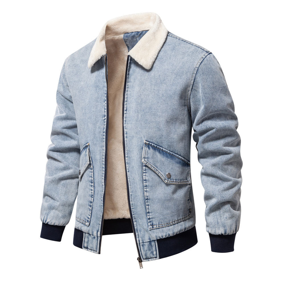 Chictango Fleece Denim Jacket