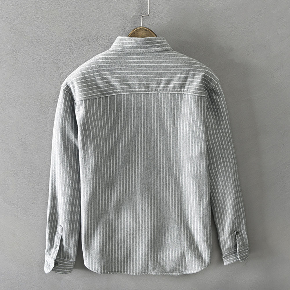 Chictango Stripe Fleece Overshirt