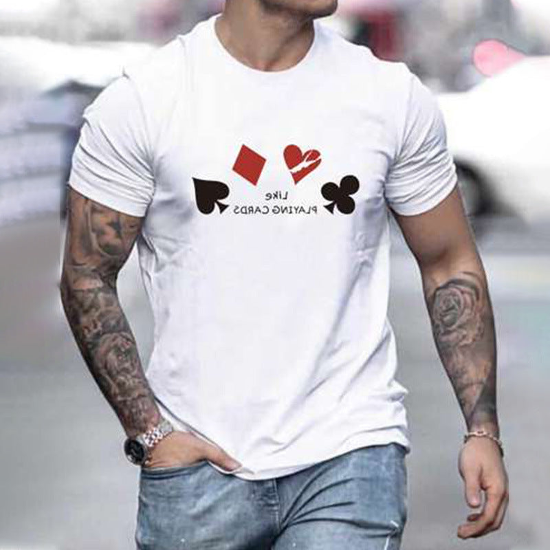 Poker Cards Print Tee