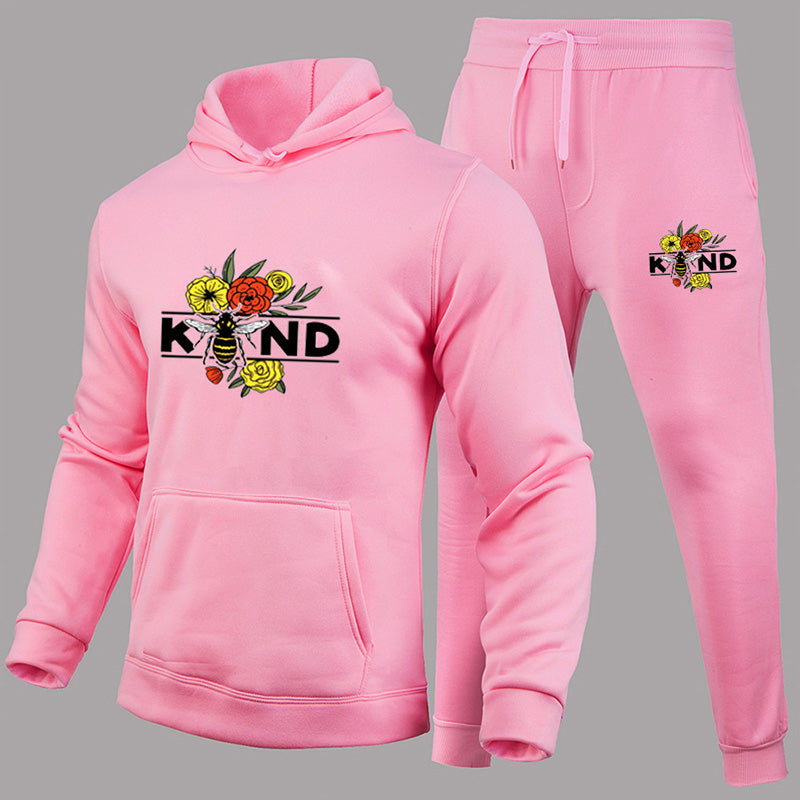 Chictango Pink Hoodie Two-piece Set