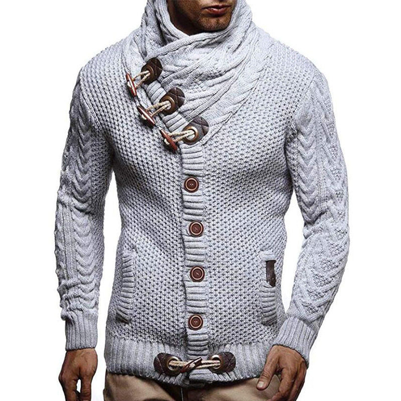 Chictango Buckle Turtleneck Sweater