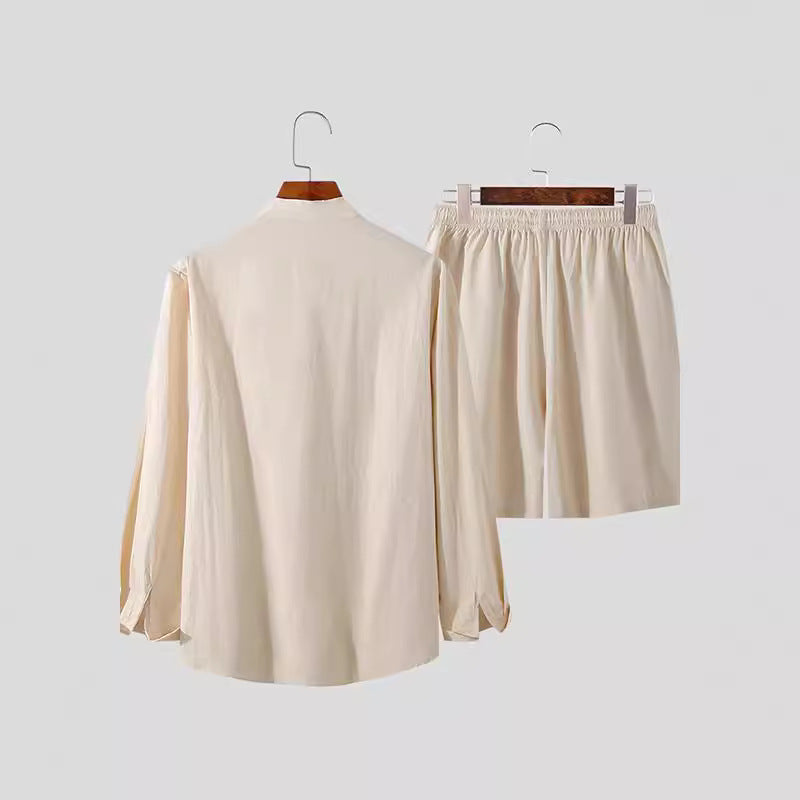 Chictango Cotton Linen Two-piece Set