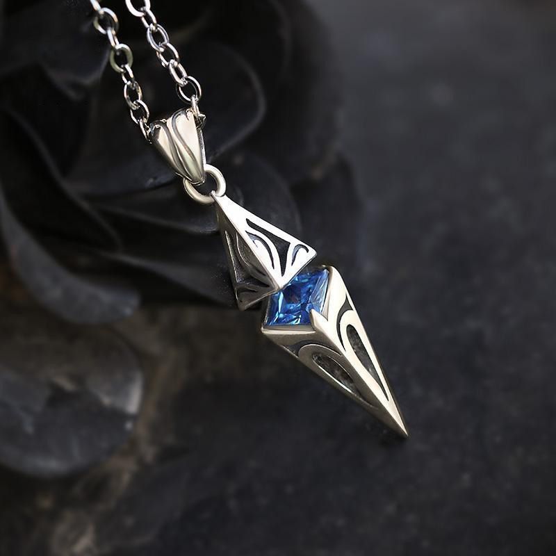 Triangular Star Necklace