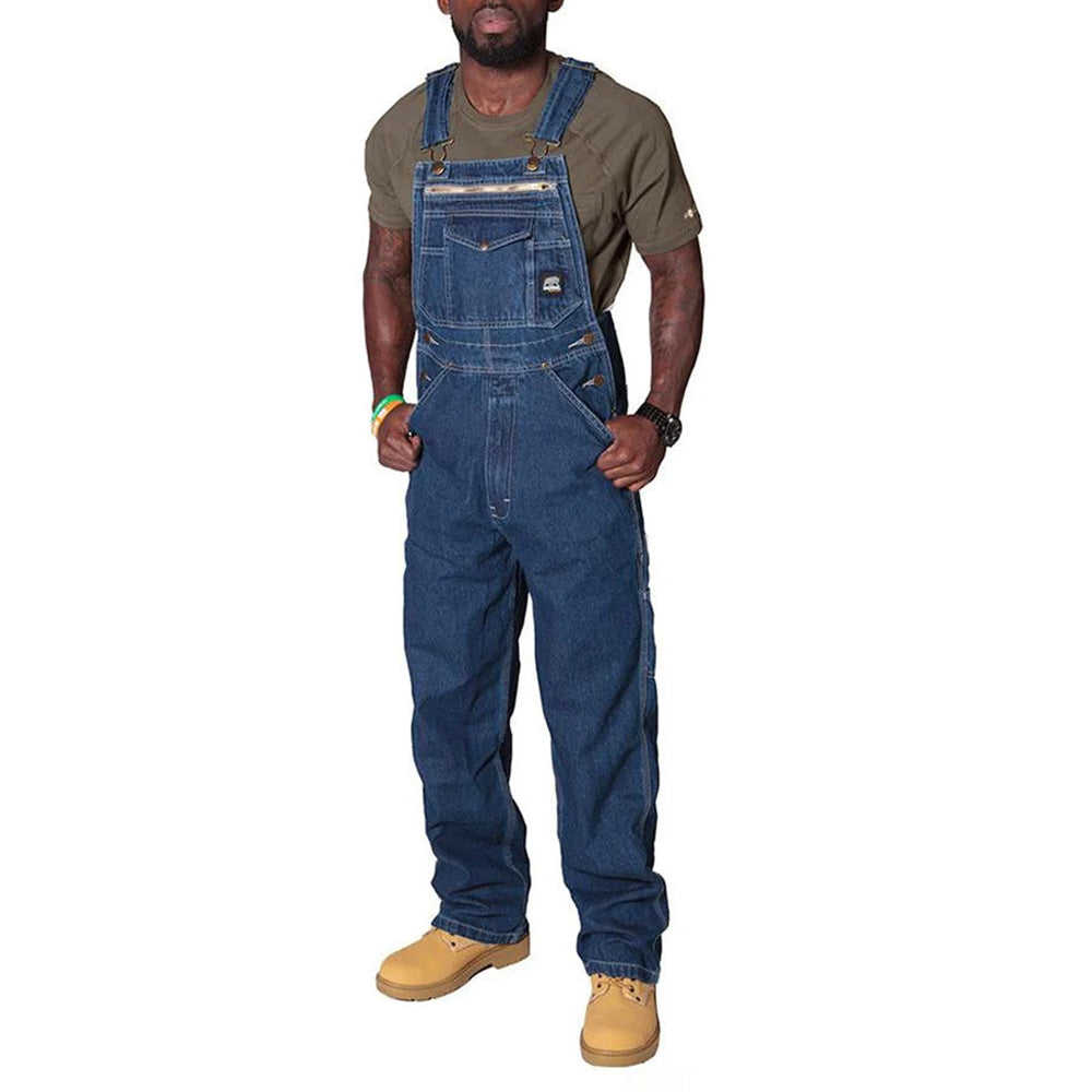 Chictango Big Pockets Denim Overalls