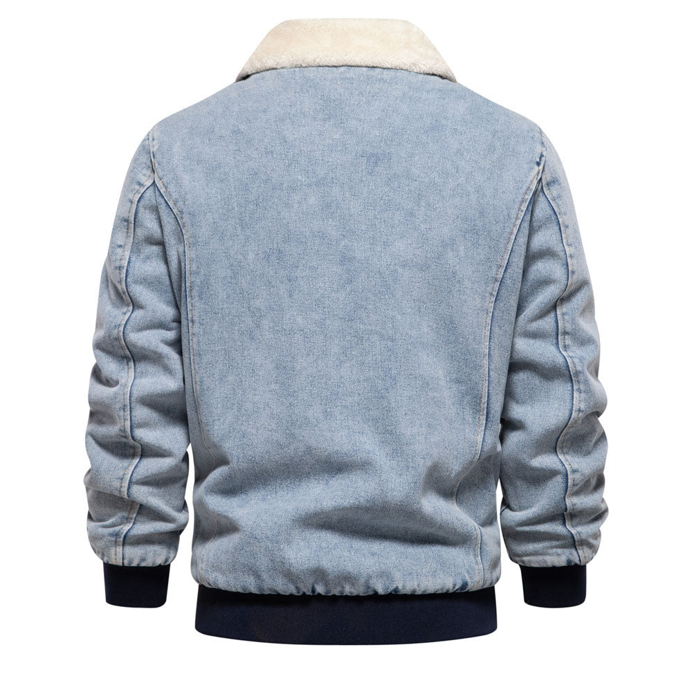 Chictango Fleece Denim Jacket