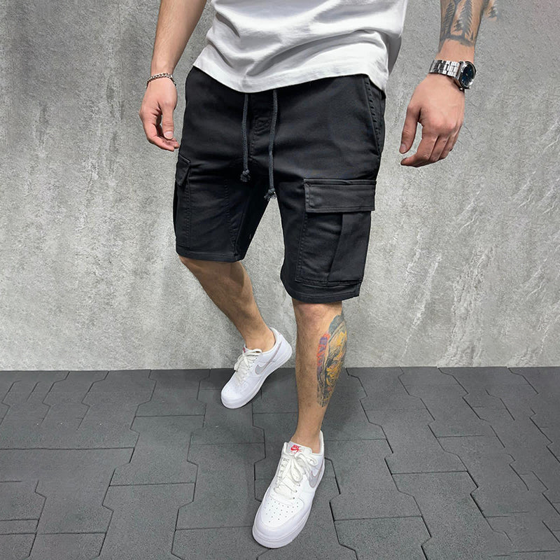 Chictango Drawstring Cargo Shorts