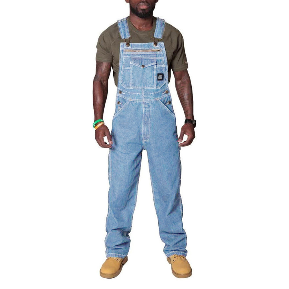 Chictango Big Pockets Denim Overalls