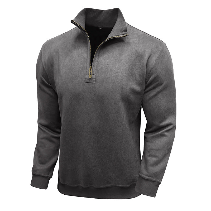 Chictango Faux Quarter-Zip Pullover