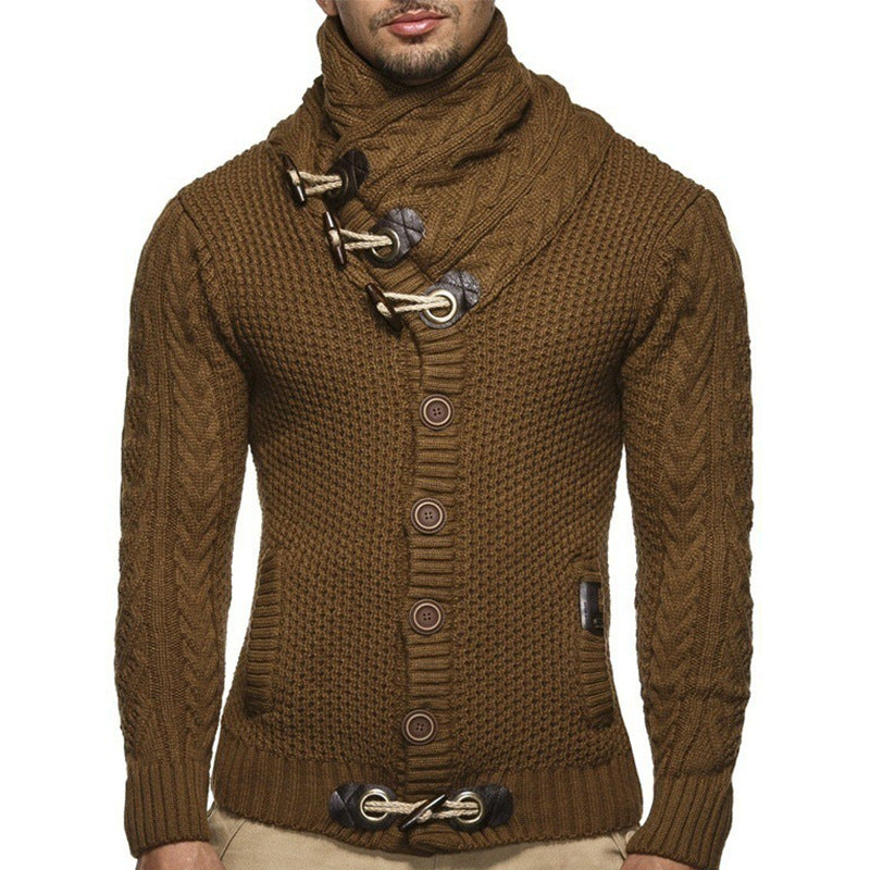 Chictango Buckle Turtleneck Sweater