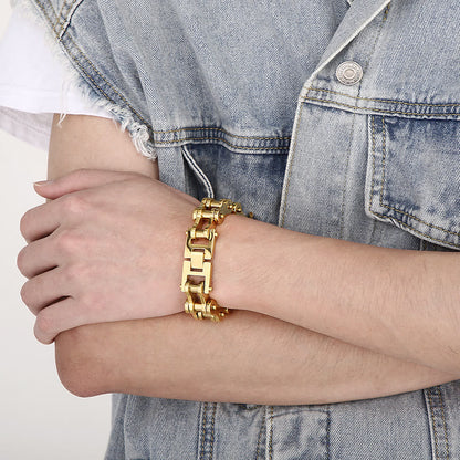 Moto Chain Bike Bracelet