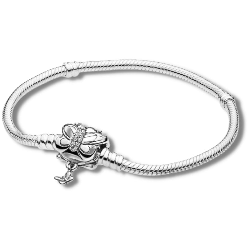 925 Silver Snake Bone Bracelet