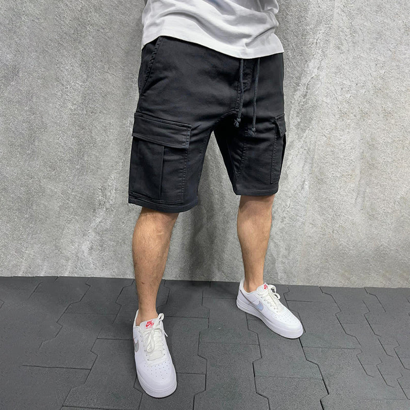 Chictango Drawstring Cargo Shorts