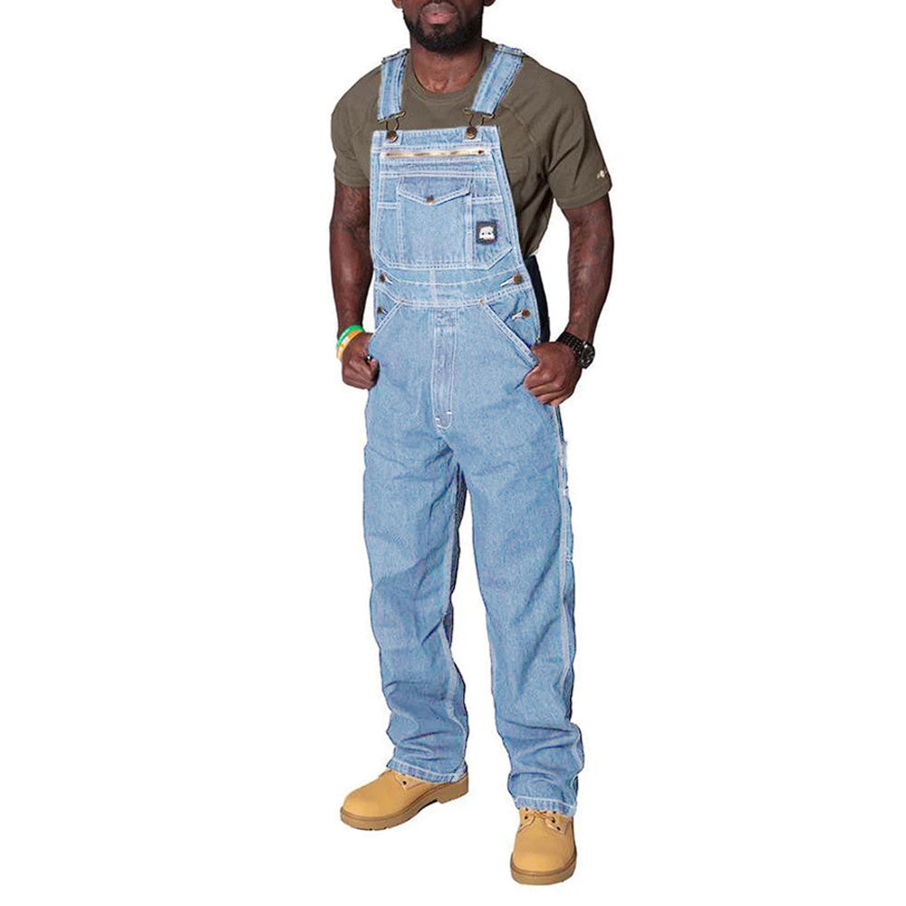 Chictango Big Pockets Denim Overalls