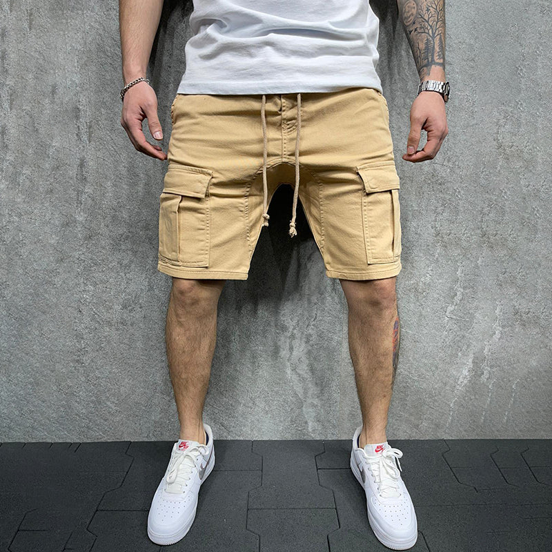 Chictango Drawstring Cargo Shorts