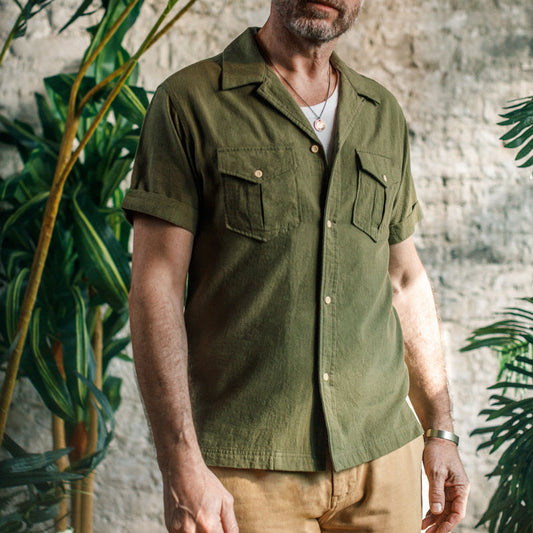 Chictango Linen Cargo Shirt