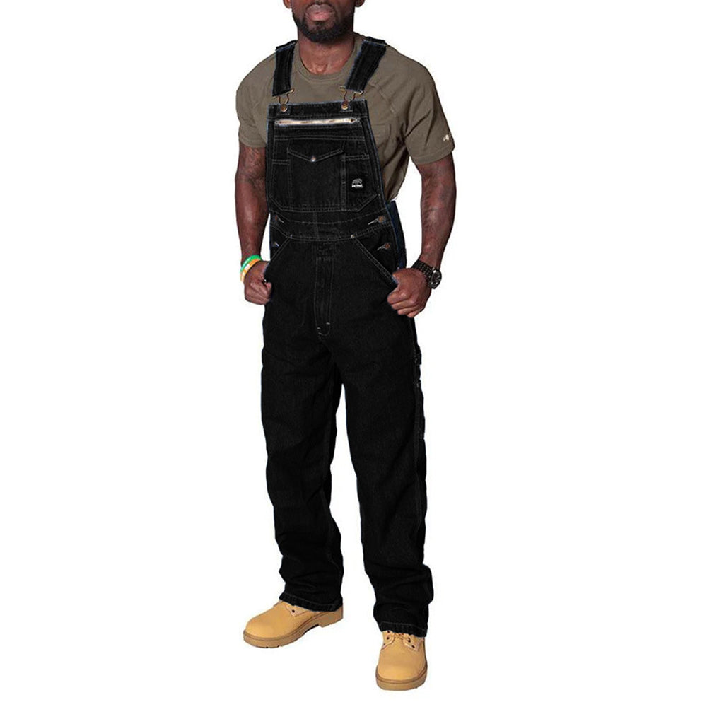 Chictango Big Pockets Denim Overalls