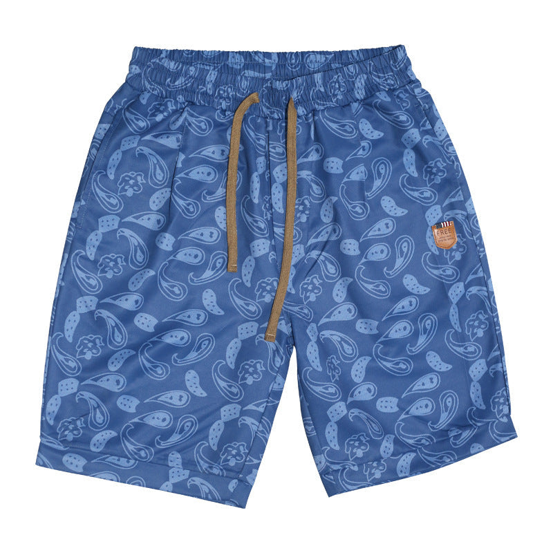 Chictango Paisley Drawstring Shorts