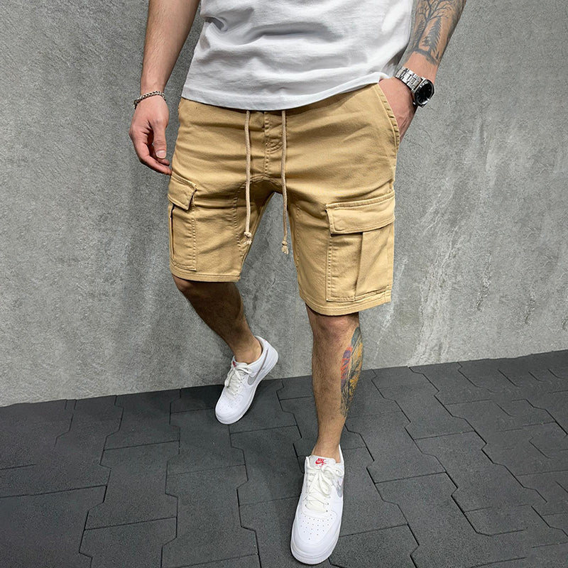 Chictango Drawstring Cargo Shorts