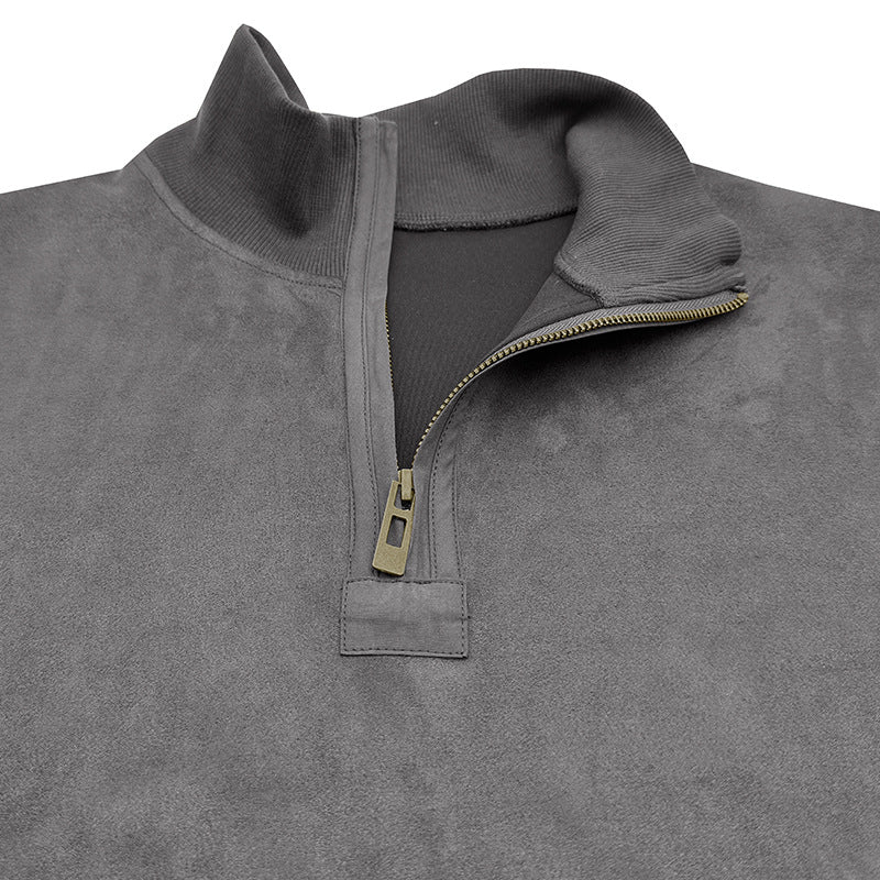 Chictango Faux Quarter-Zip Pullover