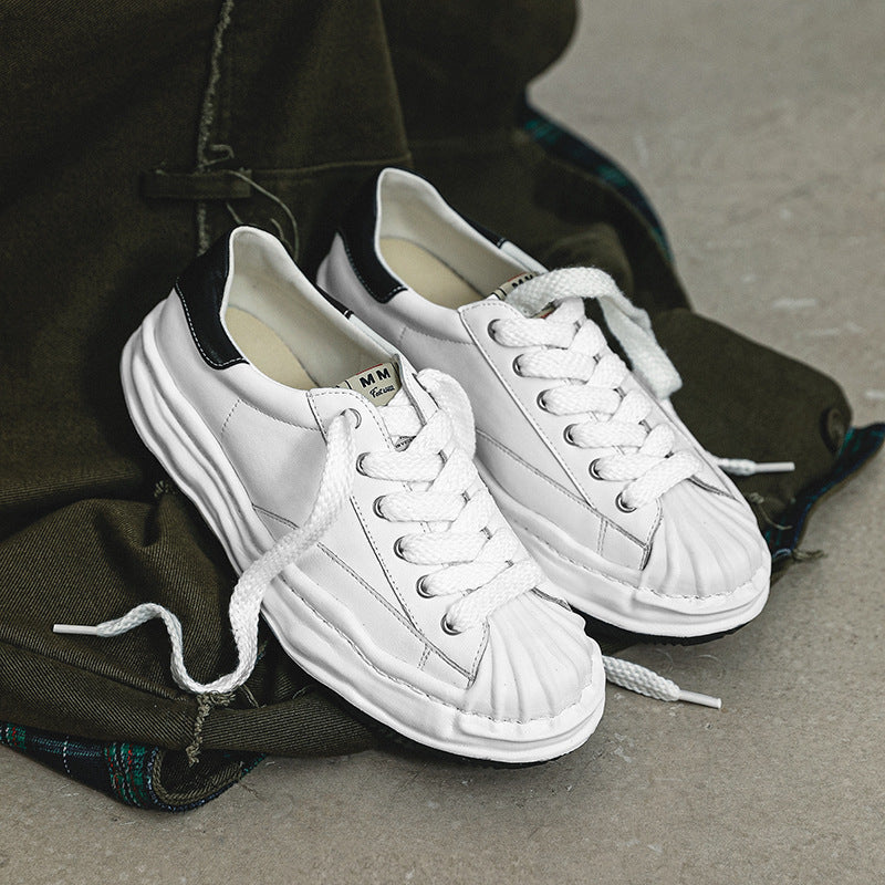 Melted Shell Platform Sneakers