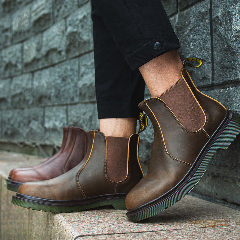 Retro Chelsea Knight Boots