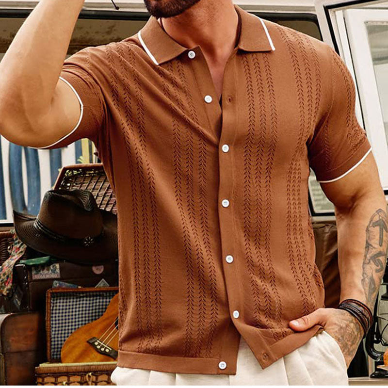 Chictango Wheat Ear Knit Shirt