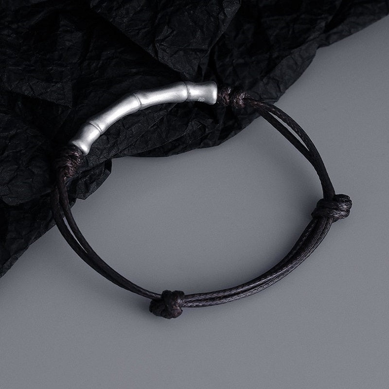Sterling Silver Bamboo Bracelet