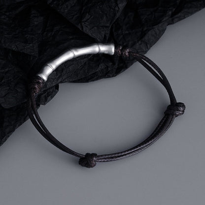 Sterling Silver Bamboo Bracelet