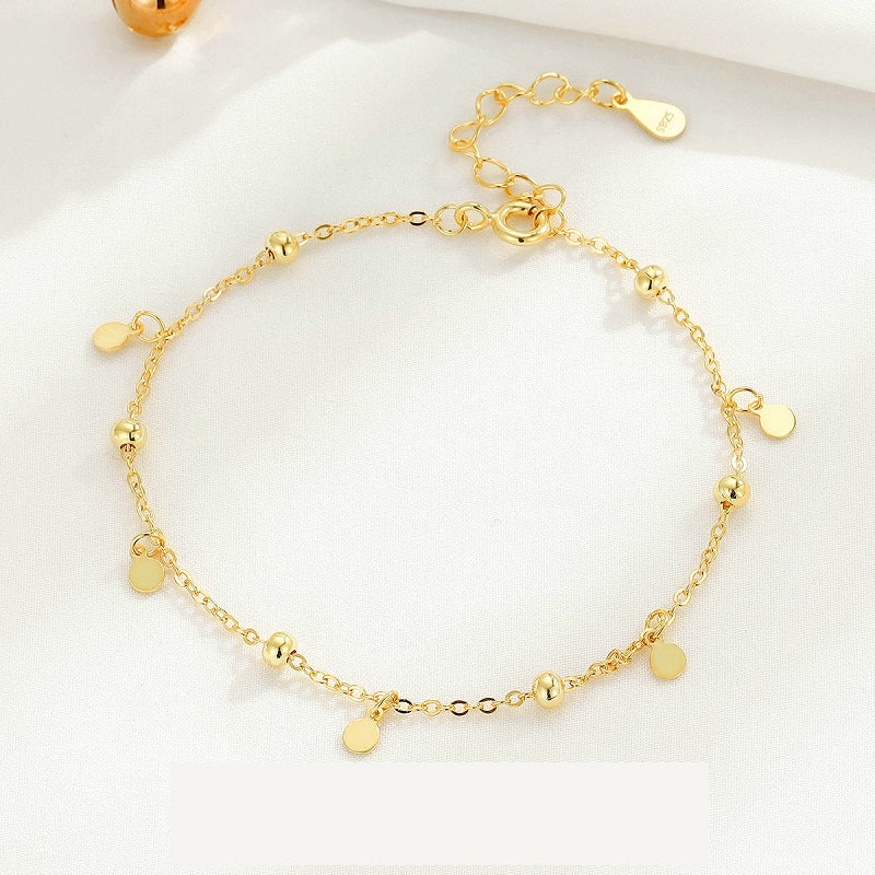 S925 Space Ball Round Card Bracelet