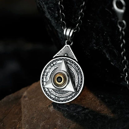 God's Eye Rotating Necklace
