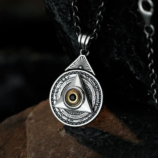 God's Eye Rotating Necklace